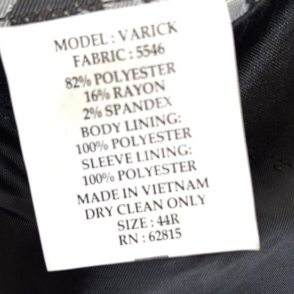 Saville Row Black Floral Satin Shawl Lapel Slim Cut  Evening Formal Jacket - Picture 11 of 13